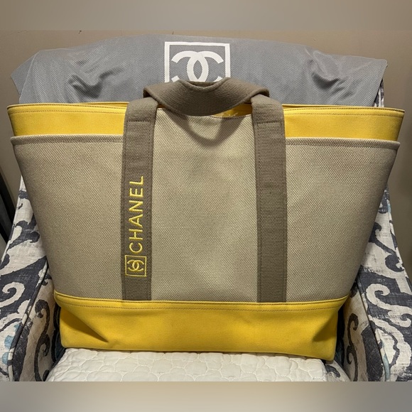 Chanel Sport Canvas Tote - Picture 3 of 11